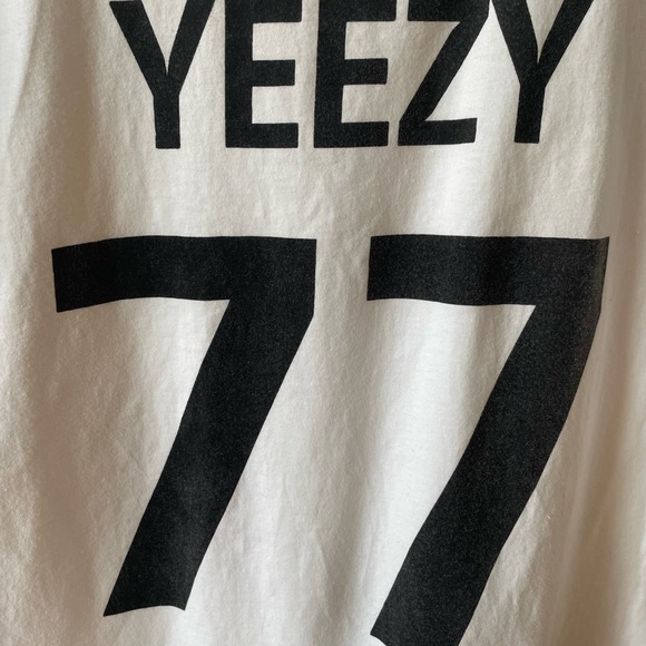 MLM Yeezy white and black casual t-shirt size XS - Picture 7 of 13